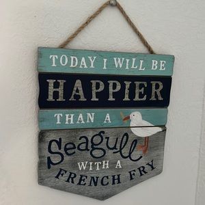 Beach picture, wooden, great, first summer house, wall decor